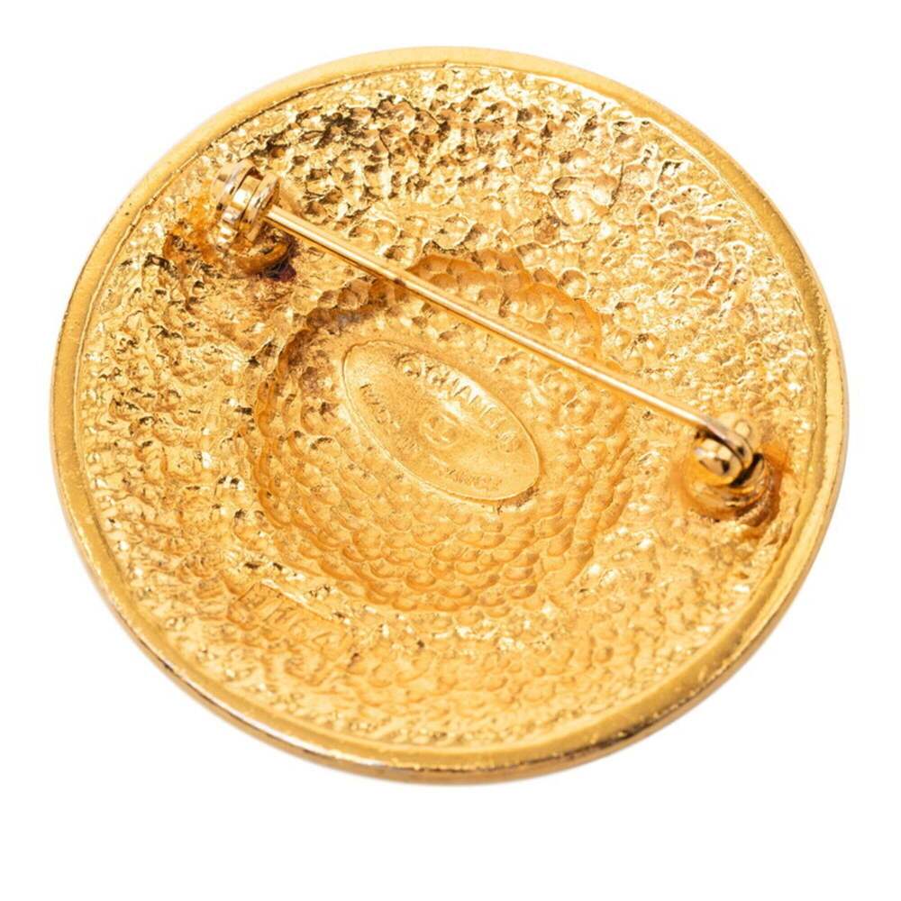 CHANEL Vintage Gold Brooch - Picture 3 of 3